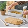 Bamboo pot holder ZELLER, 35 x 20 cm