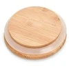 Bamboo Stiklinis indas su bambukiniu dangteliu, 750ml, ZELLER