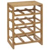 5five Simply Smart Bamboo Bambukinė vyno lentyna, 12 butelių, 47 cm