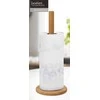 Excellent Houseware Bambuko medžio virtuvės popierinių rankšluosčių laikiklis 29,5 cm