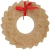 Kinvara Bamboo užkandžių serviravimo padėklas BELLUNE kalėdinis vainikas, Ø 30 cm