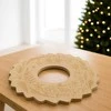 Kinvara Bamboo užkandžių serviravimo padėklas BELLUNE kalėdinis vainikas, Ø 30 cm
