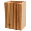 Bathroom Solutions Bamboo Bambuko dantų šepetėlio laikiklis, 9 x 7 x 12,5 cm