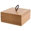 Bathroom Solutions Bamboo Bambukinė vonios tvarkyklė, 15 x 15 x 7 cm