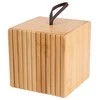 Bathroom Solutions Bamboo Bambukinė vonios tvarkyklė, 9 x 9 x 9 cm