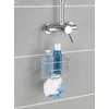 Wenko Bathroom basket for shower faucet, MILITO, 18 x 13 cm