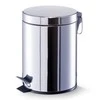 Steel Vonios krepšelis, šiukšlių konteineris - 5 l, nerūdijantis plienas, ZELLER