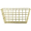 Bathroom basket VIANA auksinis, Wenko