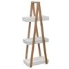 5five Simply Smart Bamboo Vonios lentyna 3 lygių bambuko, vonios kabykla