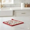Home Styling Collection Cotton virtuvinė puodkė su nykštuko motyvu, 20 × 20 cm