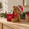 Home Styling Collection Bear figūrėlė su pašto dėžute, LED apšvietimas, 31 × 22.5 × 31 cm