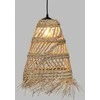 Atmosphera Boho pakabinamas šviestuvas iš LAHYS šiaudų, Ø 28 cm