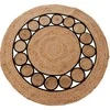 Hs Decoration Boho kilimas iš džiuto, apvalus, Ø 120 cm