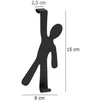 BOY door hanger, stainless steel, juodas, WENKO