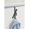 BOY door hanger, stainless steel, juodas, WENKO