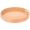 Excellent Houseware Serviravimo padėklas bambukinė su rankenomis 40 cm