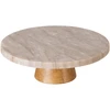 Secret de Gourmet Tortinė na ciasto su nóżką, keramikinė, smėlio sp., Ø 28 cm x 9 cm