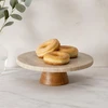 Secret de Gourmet Tortinė na ciasto su nóżką, keramikinė, smėlio sp., Ø 28 cm x 9 cm