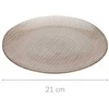 Home Styling Collection CARNELOL stiklinė desertinė lėkštė, 21 cm