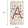 Home Styling Collection Carpet Vaikiškas kilimas Raidės, skaičiai, su kutais, 60 x 90 cm