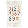 Home Styling Collection Carpet Vaikiškas kilimas Raidės, skaičiai, su kutais, 60 x 90 cm