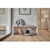 Cat House - Ryklio lova, veltinis, pilkas, 45x38x32 cm, ZELLER