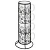 Secret De Gourmet PIECES Keraminiai puodeliai ant stovo FLORAL, 240 ml, 4 vnt
