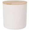 Nava Bamboo Keraminis indas su bambukiniu dangteliu, Ø 10 x 10,5 cm