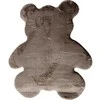 Home Styling Collection Bear Vaikiškas kilimėlis meškiukas iš dirbtinio kailio BJÖRN, 100 x 85 cm