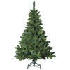 Fééric Lights and Christmas Artificial dense Christmas medžio with a stand, žalias, 120 cm