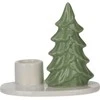 Home Styling Collection Kalėdų žvakių laikiklis su eglute, 8 cm