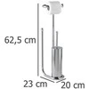 Wenko Chrome Universalo Standing WC Set