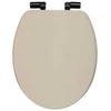 5five Simply Smart ONYX tyliai užsidaranti tualeto sėdynė, 37,5 x 49,9 x 5,2 cm
