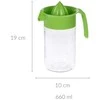 Excellent Houseware Citrinų spaustukas su talpa, 660 ml