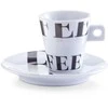 COFFEE STYLE espresso set, 8 pieces, ZELLER