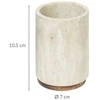 Bikuva.lt Dantų šepetėlių laikiklis D7xH10,5 cm polirezininis COME 5Five 200158A