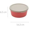 CONNECT BOWL maisto indas, sandarus, 890 ml, KOZIOL