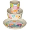 CONNECT PEPPA PIG vakarienės rinkinys vaikams, pagamintas iš organinės medžiagos, OGAT