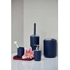 container BRASIL, navy mėlynas + toilet brush, WENKO