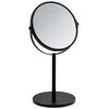 Cosmetic mirror ASSISI, Ø 17 cm, juodas, WENKO
