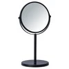 Cosmetic mirror ASSISI, Ø 17 cm, juodas, WENKO