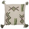 Home Styling Collection Cotton Dekoratyvinė medvilninė pagalvėlė su kutais, 45 x 45 cm