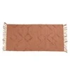 Home Styling Collection Cotton Medvilninis kilimėlis su kutais, 70 x 140 cm