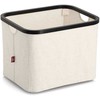 CREAM Kreminis textile organizer ZELLER, bamboo, 40 x 33 x 30 cm