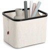 CREAM Kreminis textile organizer ZELLER, bamboo, 40 x 33 x 30 cm