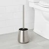 Bathroom Solutions Steel DAHI tualetinis šepetys, nerūdijančio plieno, Ø 11 cm