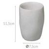 5five Simply Smart Dantų šepetėlio indelis INDONESIE, Ø 7,5 cm, poliresinas