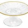 Home Styling Collection Stiklinė tortinė su aukštu padu, 15,5 cm, auksinė