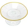 Home Styling Collection Stiklinė tortinė su aukštu padu, 15,5 cm, auksinė