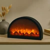 Home Styling Collection Dekoratyvus židinys su liepsnos efektu, maitinimas USB, 41 x 10 x 25 cm